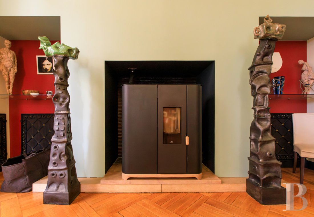 En Saône-et-Loire, à Mâcon, une villa et son jardin entièrement de style Art déco - photo  n°22